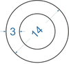 Алюмінієва труба кругла ø 14x3 мм б.п.