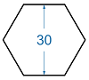 Дюралюмінієвий Шестигранник 30