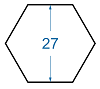 Дюралюмінієвий Шестигранник 27