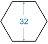 Дюралюмінієвий Шестигранник 32