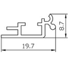 Клік-система (основа) 19.7x8.7